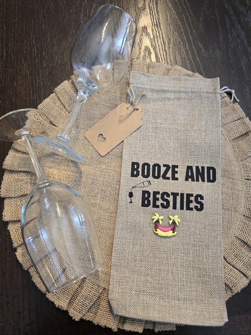 The bag says it all...Besties will agree! Vacay Mode: Activated 🌴🍷